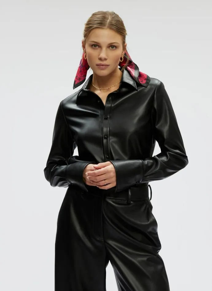 Women JENA SHIRT Black Robert Graham Tops