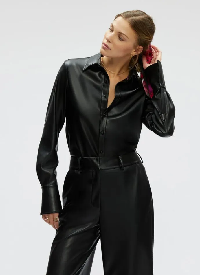 Women JENA SHIRT Black Robert Graham Tops
