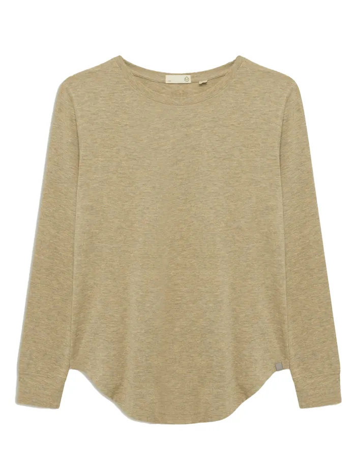 Women Longline Long Sleeve TShirt Tasc Performance Lounge