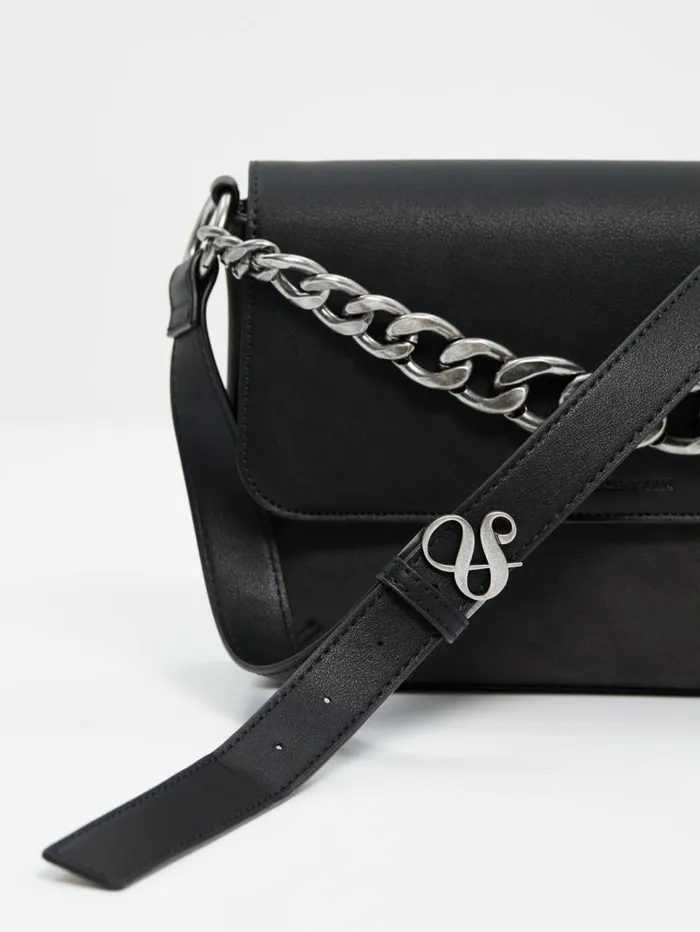 WOMEN MEDIUM CROSSBODY BAG Black Women Scotch and Soda Bags