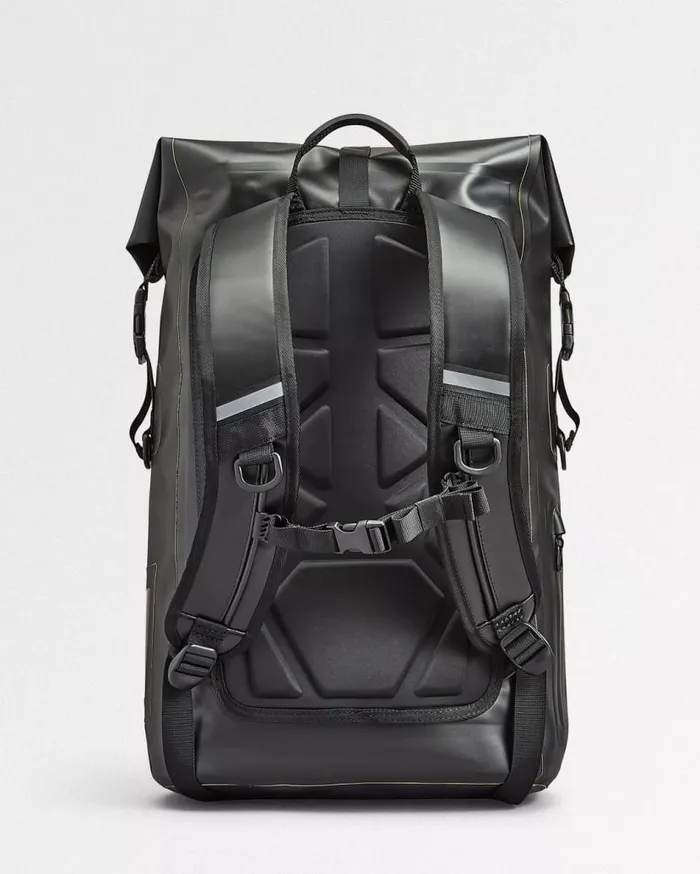 WomenMen Backpacks and Bags Passenger Tide 25L Recycled Dry Bag Backpack Black Black