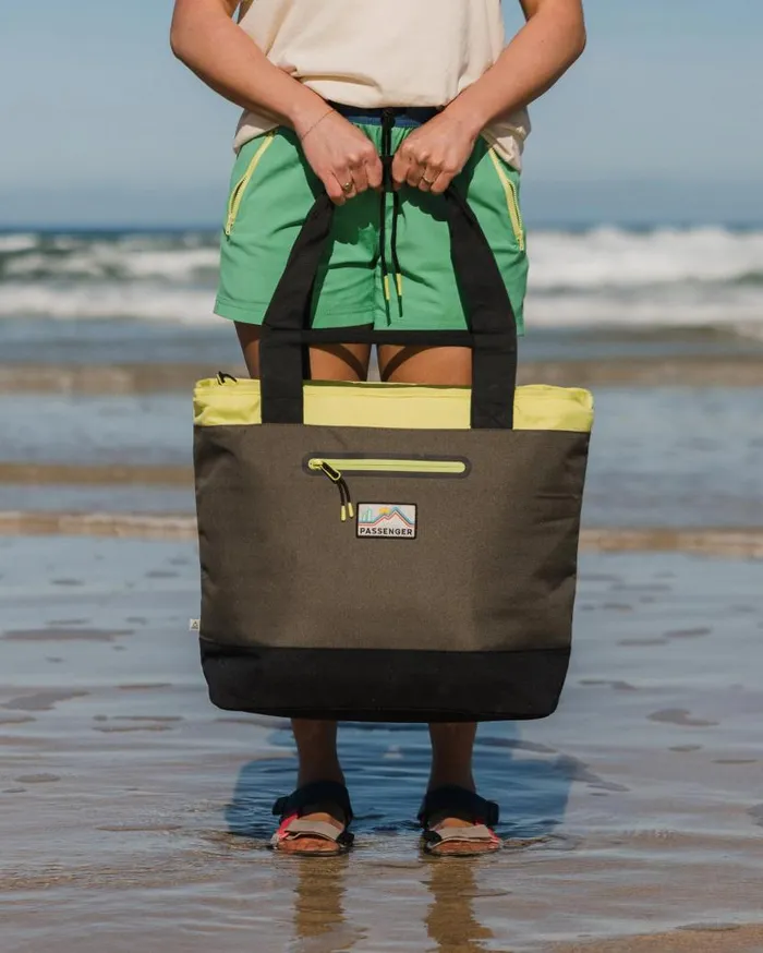 WomenMen Backpacks and Bags Passenger Tote Recycled Cooler Bag Khaki Multi Khaki Multi