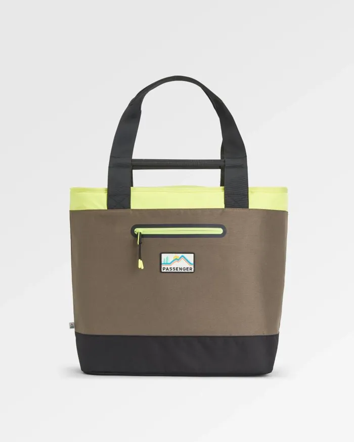 WomenMen Backpacks and Bags Passenger Tote Recycled Cooler Bag Khaki Multi Khaki Multi