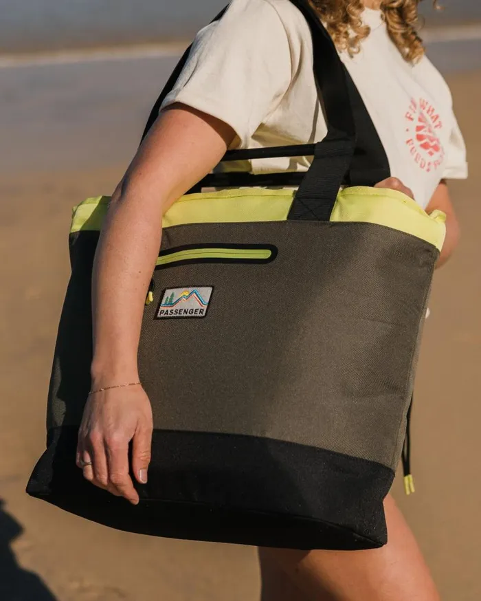 WomenMen Backpacks and Bags Passenger Tote Recycled Cooler Bag Khaki Multi Khaki Multi