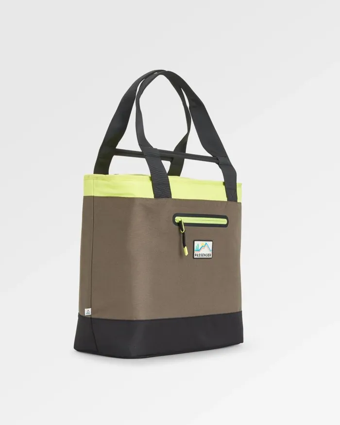 WomenMen Backpacks and Bags Passenger Tote Recycled Cooler Bag Khaki Multi Khaki Multi