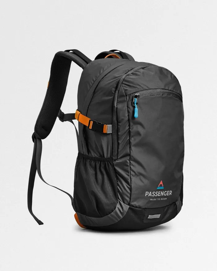 WomenMen Backpacks and Bags Passenger Track Recycled 20L Backpack Black Black