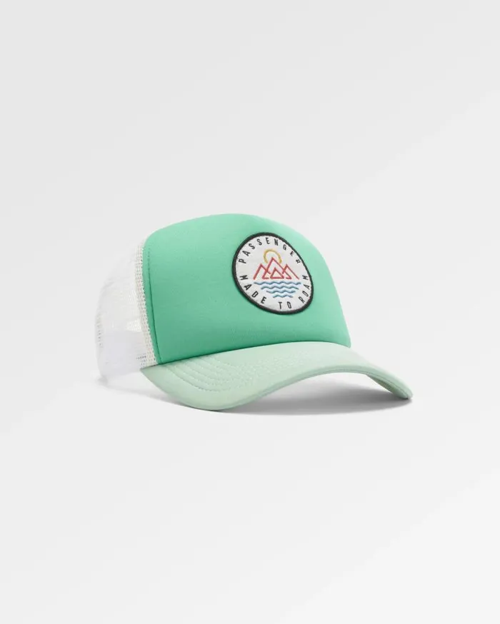 WomenMen Caps and Hats Passenger Escapism Snapback Trucker Cap Green Fig Green Fig