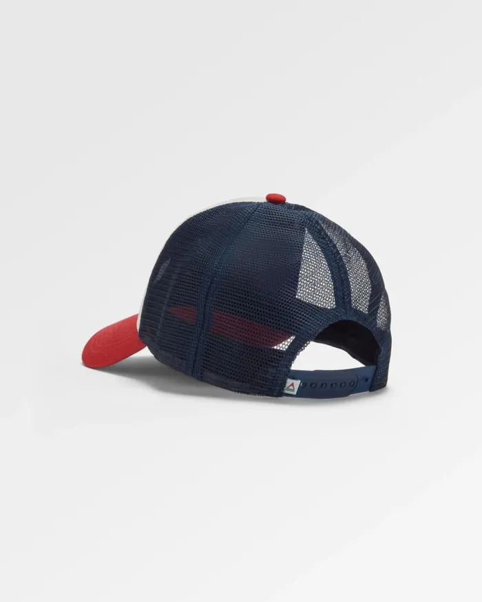 WomenMen Caps and Hats Passenger Heritage Mesh Snapback Cap NavyRed Spice Navyred Spice