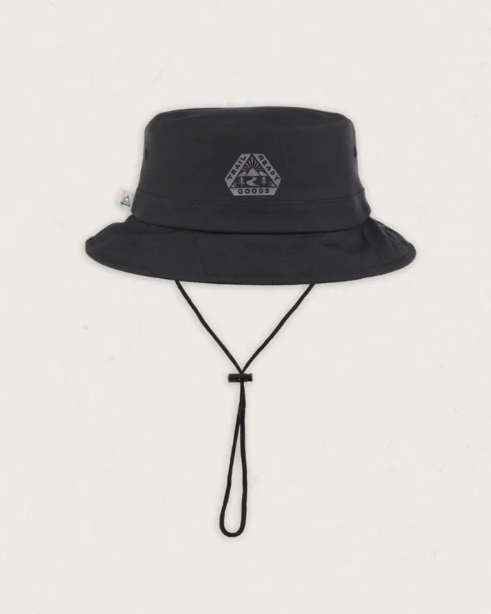 WomenMen Caps and Hats Passenger Shaded Organic Bucket Hat Black Black
