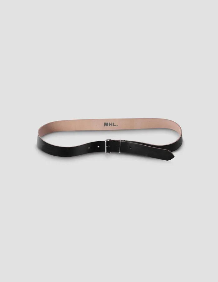 WomenMen Mhl Simple Belt Black Margaret Howell Belts