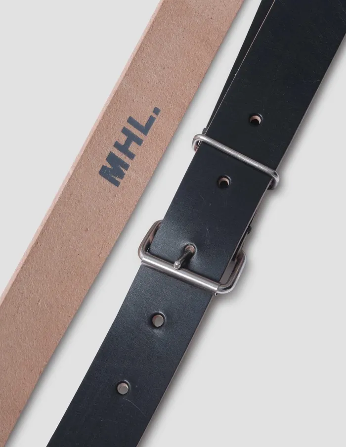 WomenMen Mhl Simple Belt Black Margaret Howell Belts