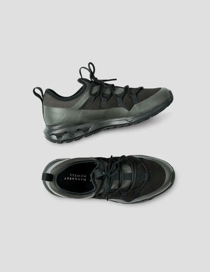 WomenMen Mizuno Pull On Walking Shoe Khaki Margaret Howell Shoes
