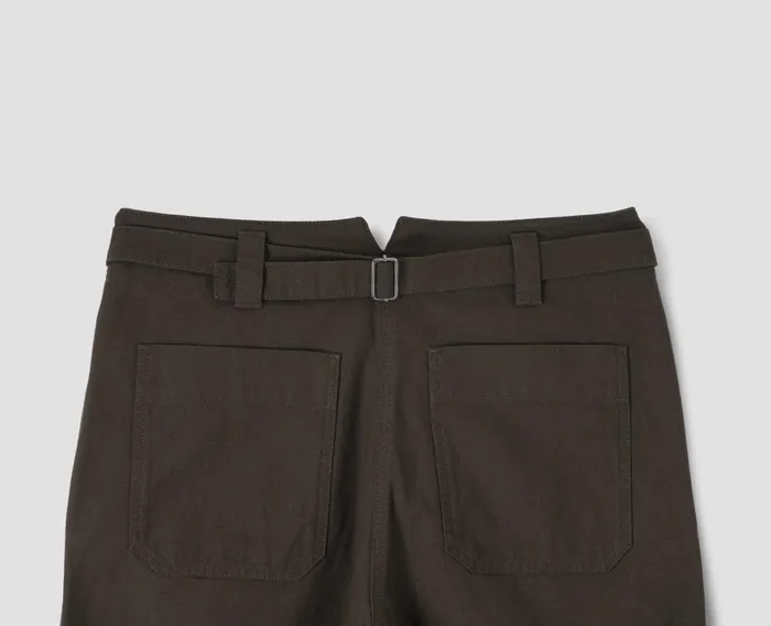 Women Mhl Naval Trouser Ebony Margaret Howell Trousers