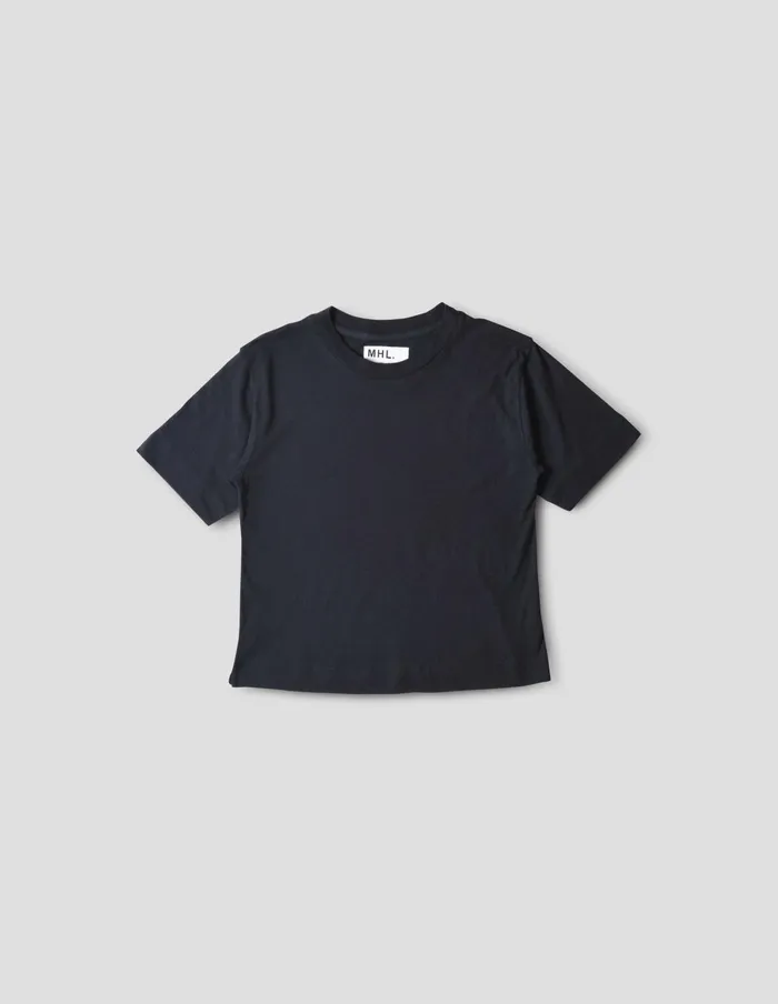 Women Mhl Simple T Shirt Navy Margaret Howell Sportswear