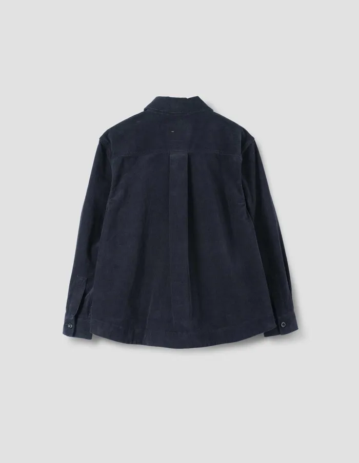 Women Mhl Single Pocket Overshirt Black Margaret Howell Shirts