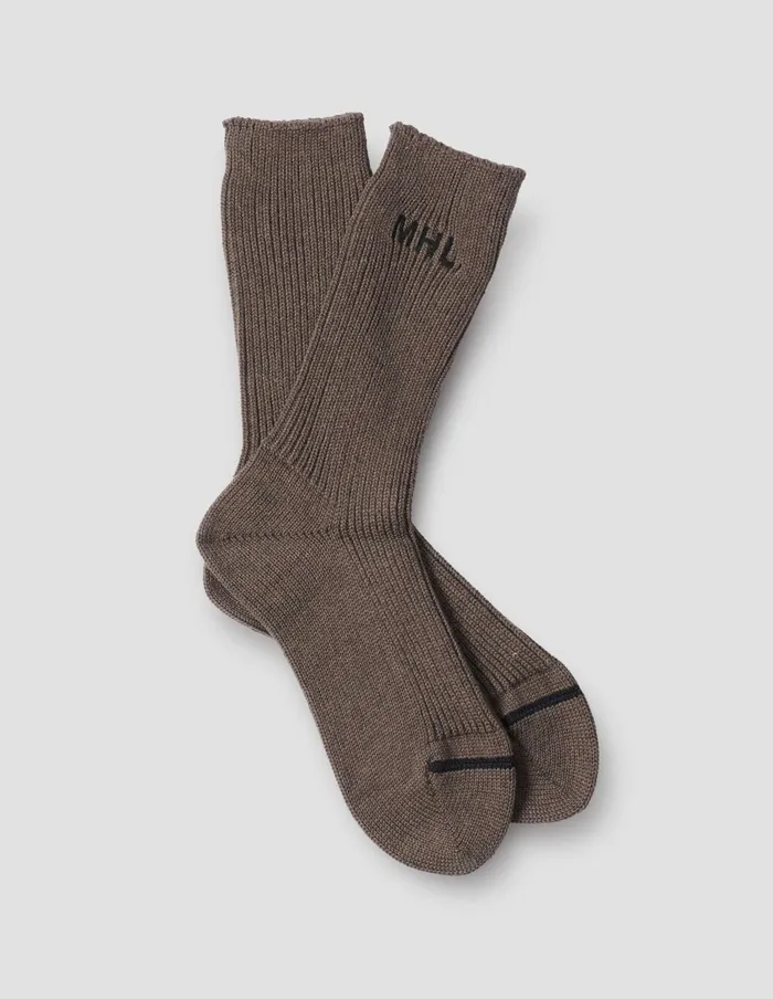 Women Mhl Sport Sock Bark Margaret Howell Socks