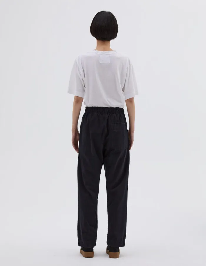 Women Mhl Wide Leg Jogger Black Margaret Howell Trousers