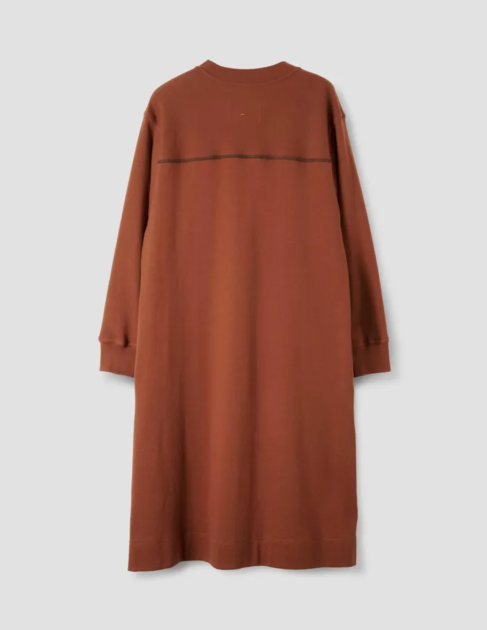 Women Mhl Yoke Seam Dress Cayenne Margaret Howell Dresses
