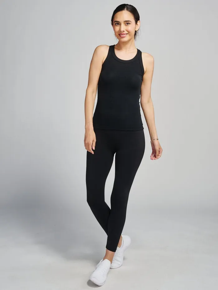 Women MicroLuxe Rib Tank Tasc Performance Running Training
