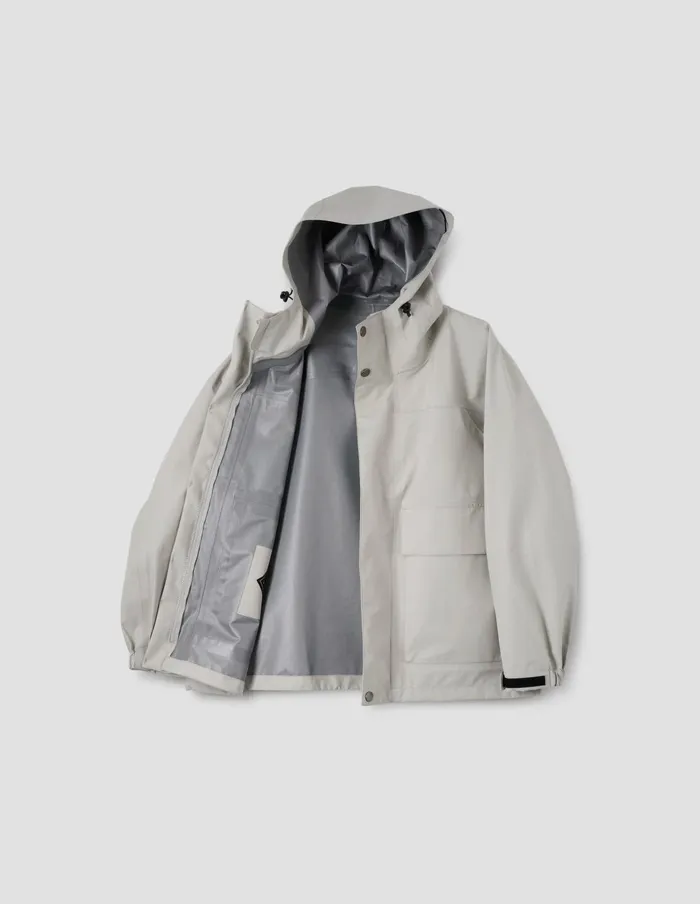Women Mizuno GoreTex Jacket Light Stone Margaret Howell Jackets and Coats