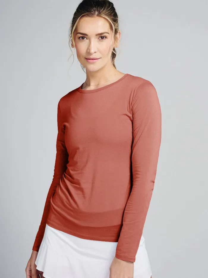 Women NOLA Long Sleeve TShirt Tasc Performance Running Training
