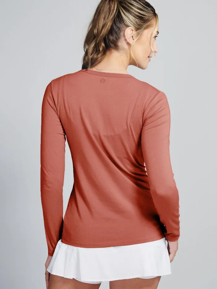 Women NOLA Long Sleeve TShirt Tasc Performance Running Training