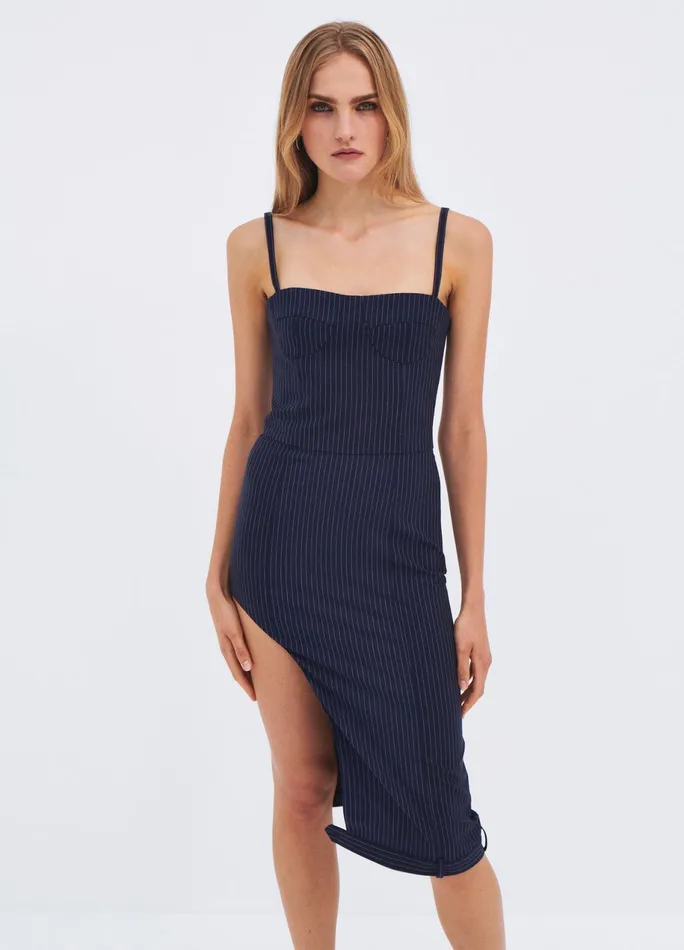 Women Pinstripe Pencil Dress MONSE Dresses