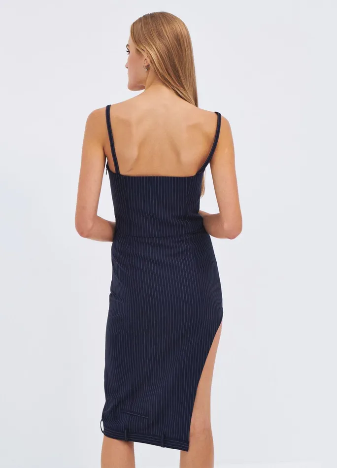 Women Pinstripe Pencil Dress MONSE Dresses