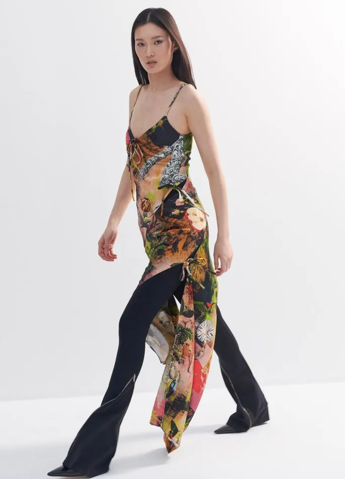 Women Print Slip Dress MONSE Dresses