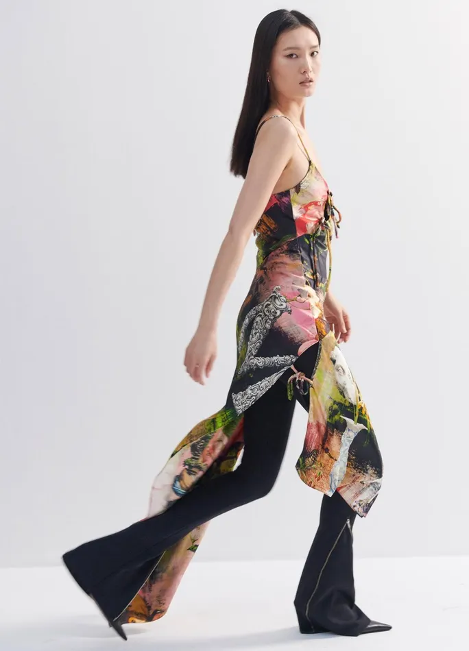 Women Print Slip Dress MONSE Dresses