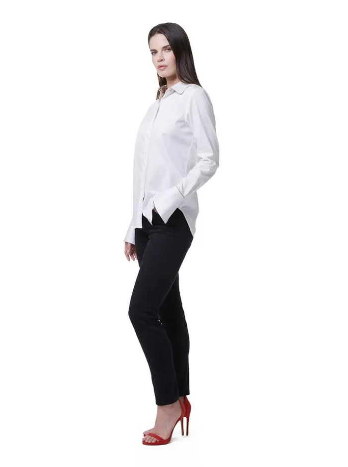 Women PRISCILLA SHIRT Black Robert Graham Tops