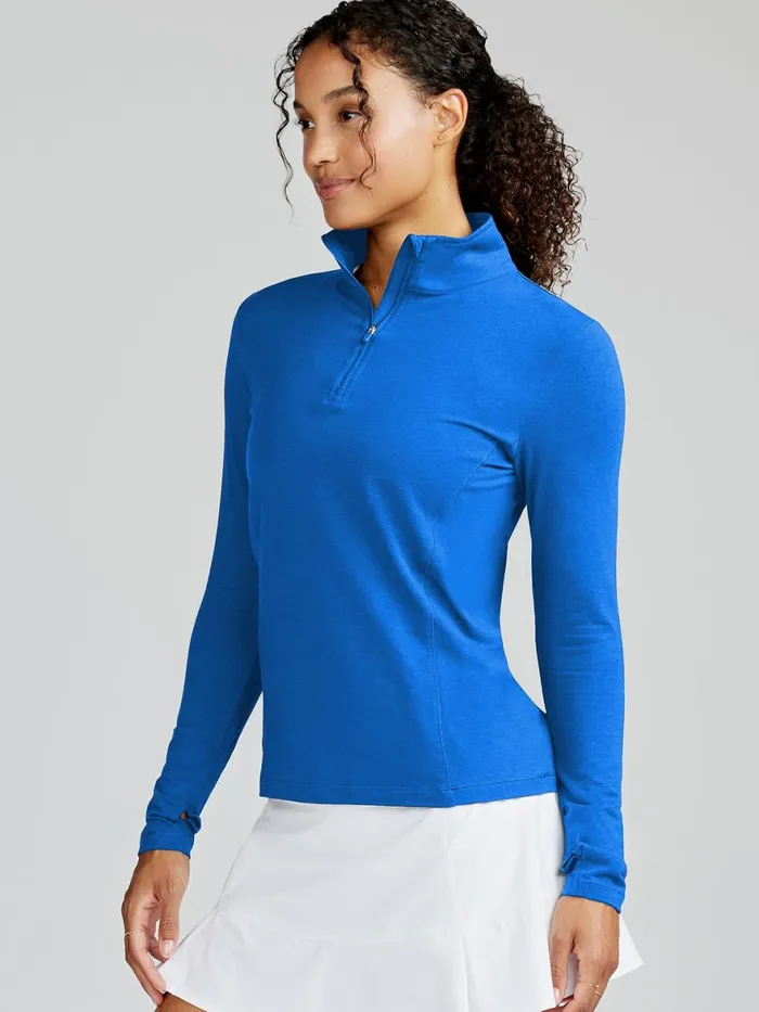 Women Recess Quarter Zip Tasc Performance Sweatshirts Hoodies