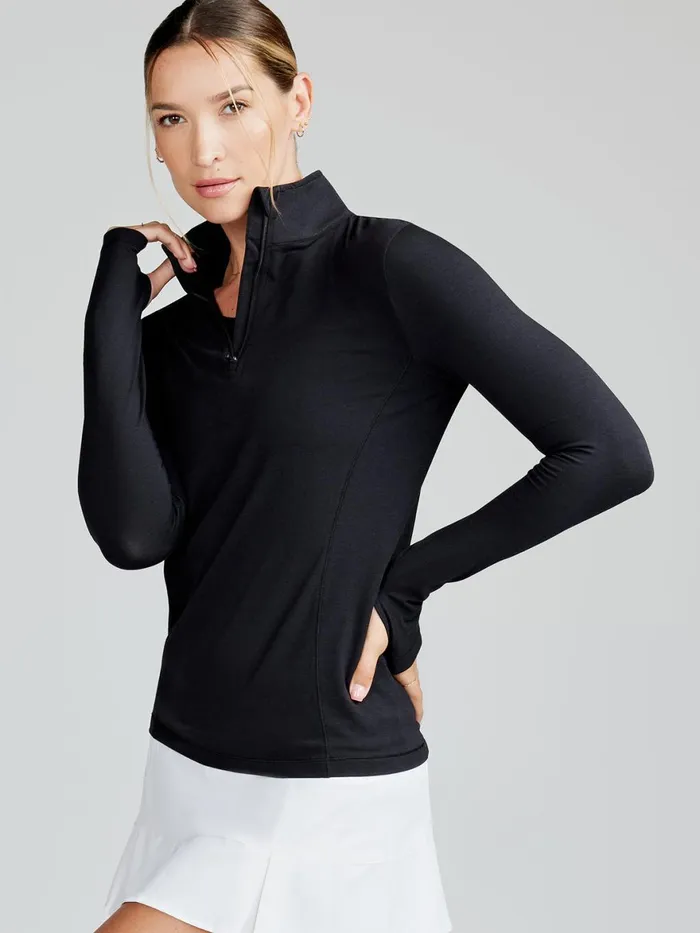 Women Recess Quarter Zip Tasc Performance Tennis Pickleball