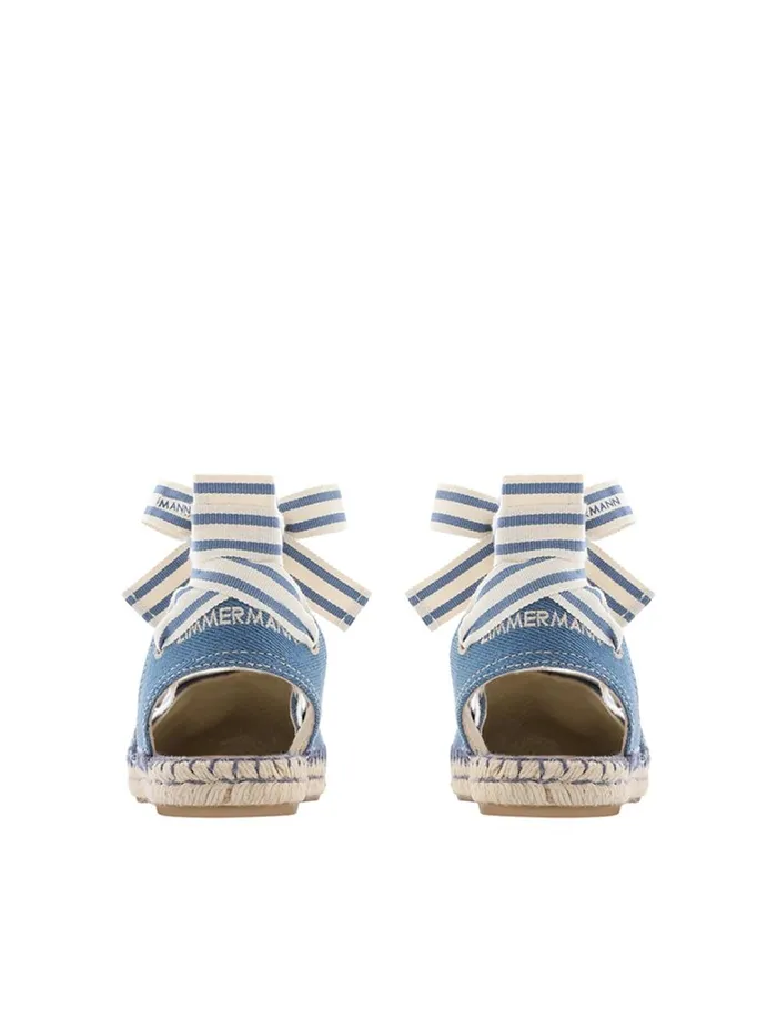 Women Sandals Zimmermann Zimmermann Sol Espadrille Denim
