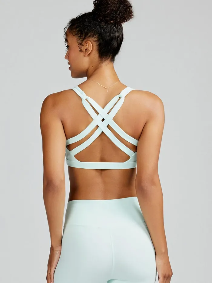 Women Sculptive Flow Sports Bra Tasc Performance Running Training