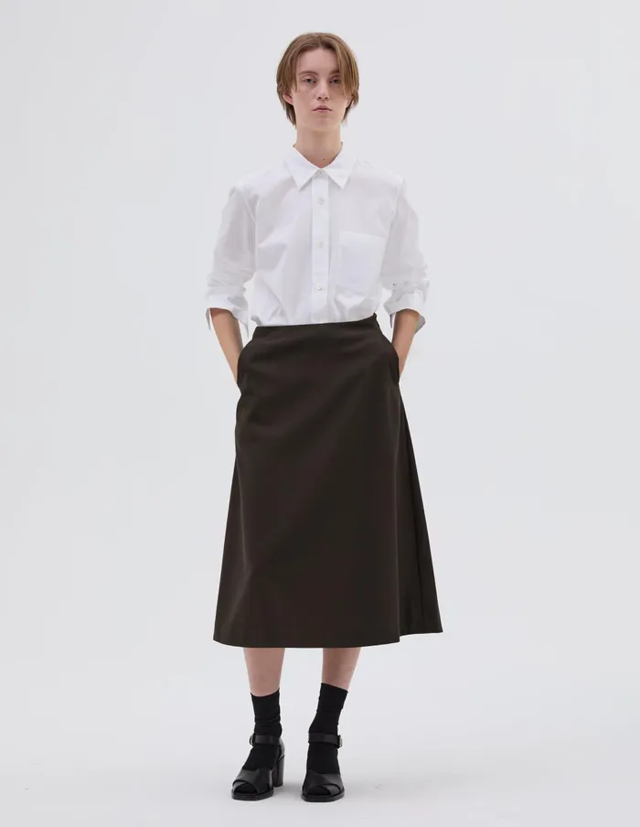 Women Simple Shirt White Margaret Howell Shirts