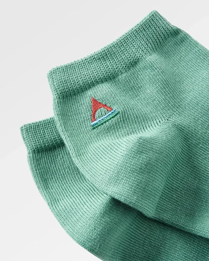 Women Socks Passenger Organic Trainer Socks Deep Sea Deep Sea