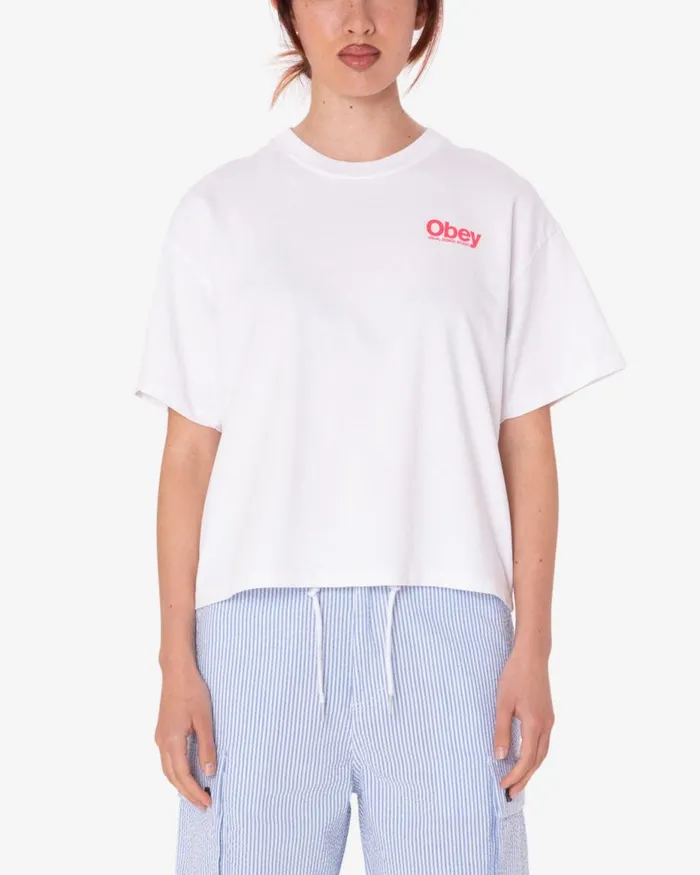 Women SOFT FRUIT RAEGAN TSHIRT Orchid Petal OBEY Clothing TSHIRTS