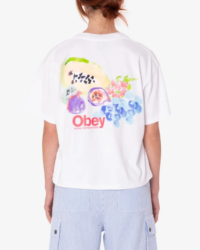 Women SOFT FRUIT RAEGAN TSHIRT White OBEY Clothing TSHIRTS