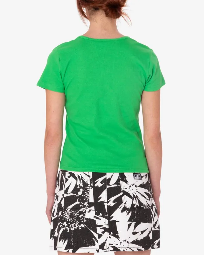 Women SOPHIE FRONT TIE Hydrangea OBEY Clothing TOPS