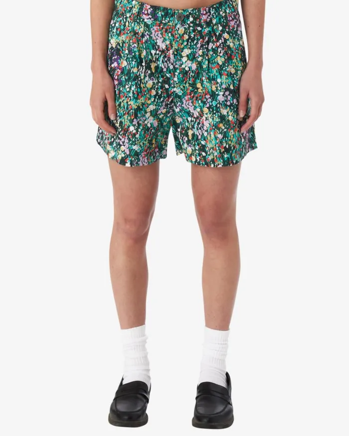 Women SPRING GARDEN SHORT Fairway Multi OBEY Clothing BOTTOMS