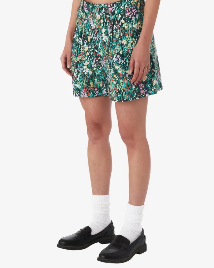 Women SPRING GARDEN SHORT Fairway Multi OBEY Clothing BOTTOMS