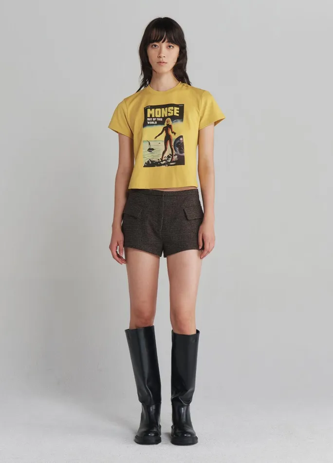 Women Tailored Mini Shorts MONSE Bottoms
