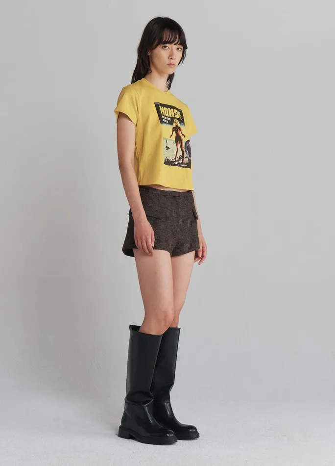 Women Tailored Mini Shorts MONSE Bottoms