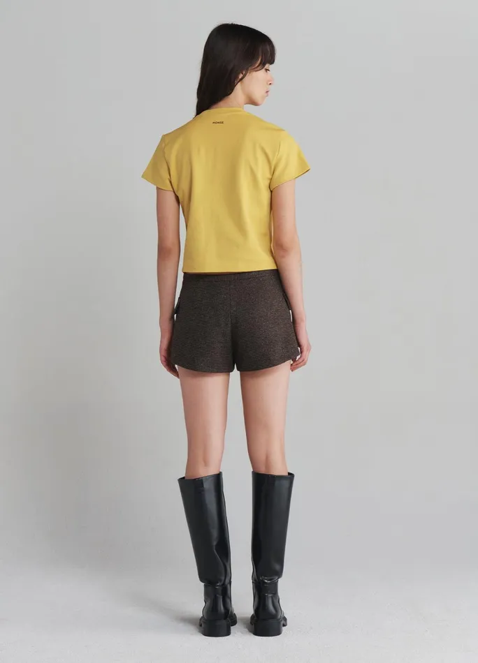 Women Tailored Mini Shorts MONSE Bottoms