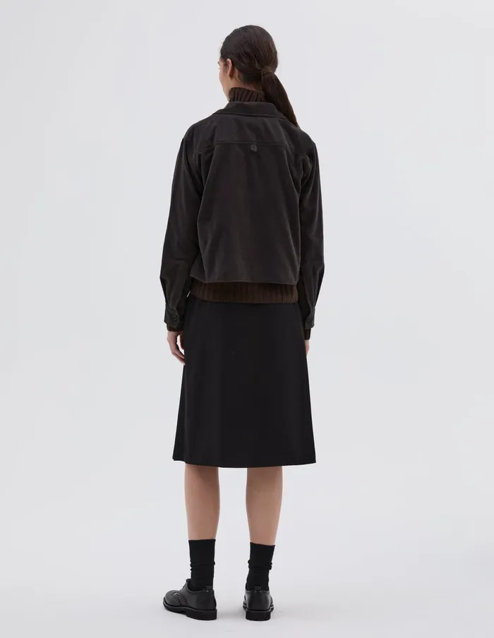 Women Three Button Jacket Shirt Ebony Margaret Howell Shirts