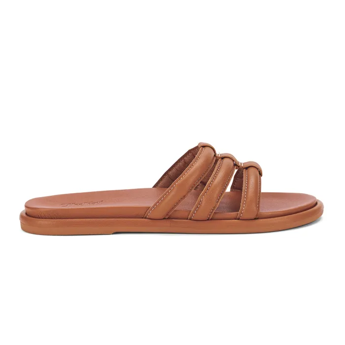 Women Tiare Slide Womens Leather Slide Sandals Fox Olukai Slides