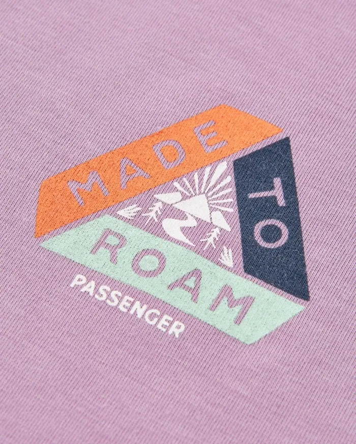 Women Tops Passenger Asana Recycled Active Vest Lilac Lilac