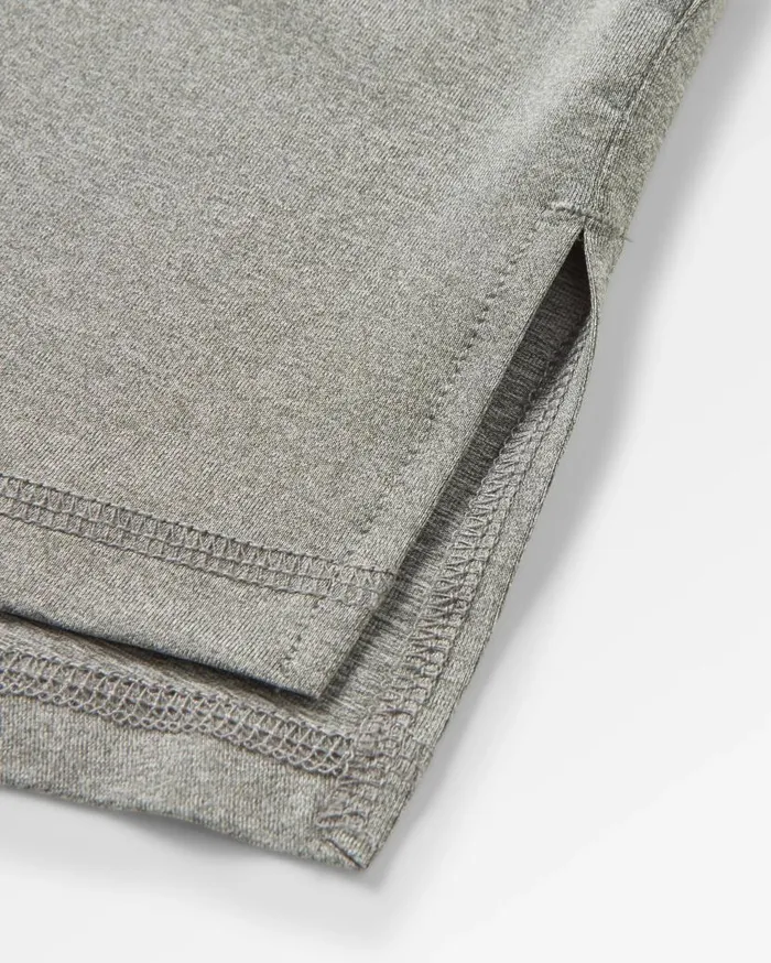 Women Tops Passenger Aurora Recycled Active TShirt Grey Marl Grey Marl