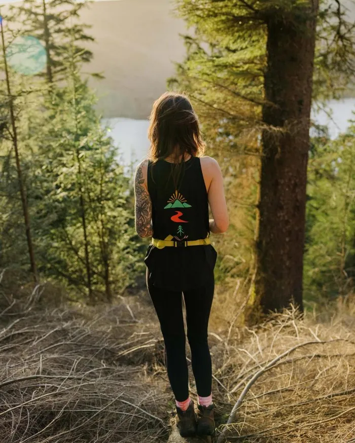 Women Tops Passenger Breezy Recycled Active Vest Black Black
